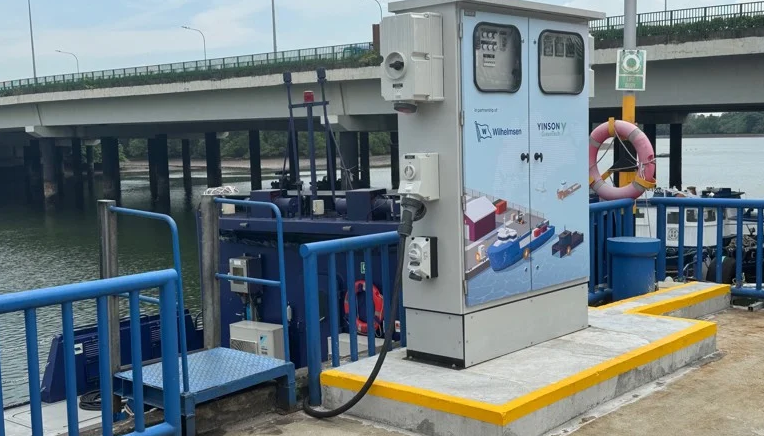 vessel charging station Singapore